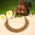 Gold plated red stone temple necklace set