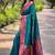 rama Woven paithani meenakari designer paithani silk saree with blouse piece