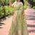pista weaving meenakari jaal designer organza saree with blouse piece