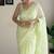 pista c pallu sequance embroidery work georgette saree with blouse piece