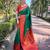 green  Woven jari designer soft silk saree with blouse piece
