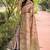 beige  Woven meenakari designer silk saree with blouse piece