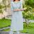 Women Gadhawal Fabric Thread & Handwork Kurta With Trousers