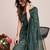 Green weaving jari pallu,bandhani printed cotton silk saree with blouse piece