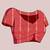 Peach weaving jari designer kota doriya saree with blouse piece