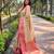 Chiku Woven designer tissue silk saree with blouse piece