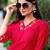 Women Gadhawal Fabric Thread & Handwork Kurta With Trousers