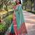 Rama Woven designer tissue silk saree with blouse piece