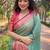 Rama Woven designer tissue silk saree with blouse piece
