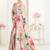 Multy designer digital printed crepe soft silk saree with blouse piece