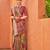 multy  weaving designer,printed  p v silk saree with blouse piece