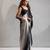 Black color zharkhan beads with stone work fendy silk two tone saree with running blouse