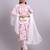 off white cotton floral printed & embroidery work kurta with trousers & dupatta set