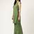 Women's embroidered rayon green straright kurta sets