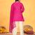 Rani viscose print dola with handwork kurta set