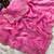 designer pink space silk diamond work saree for women festival wear
