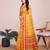Yellow weaving jari designer kota doriya saree with blouse piece