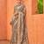 multy  weaving designer,printed  p v silk saree with blouse piece
