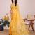 Yellow weaving jari designer kota doriya saree with blouse piece