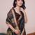 Black weaving jari designer kota doriya saree with blouse piece
