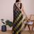 Black weaving jari designer kota doriya saree with blouse piece