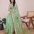 Pista weaving jari designer kota doriya saree with blouse piece