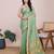 Pista weaving jari designer kota doriya saree with blouse piece