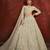 Light Gray Net Satin Bridal Lehenga with Heavy Embroidery Blouse