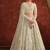 Light Gray Net Satin Bridal Lehenga with Heavy Embroidery Blouse