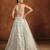 White Net Satin Bridal Lehenga with Mirror & Stone Work Blouse