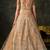 Peach Net Silk Wedding Lehenga with Heavy Handwork & Blouse