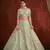 Pista Green Net Silk Party Wear Lehenga with Heavy Embroidery Blouse