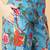 black cotton printed & hand work co-ord set
