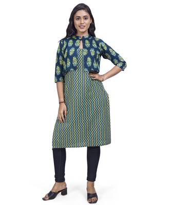 Women printed jaipuri cotton tunics 1