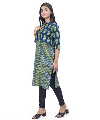 Women printed jaipuri cotton tunics 3