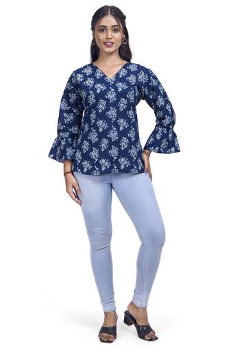Women printed jaipuri cotton tunics