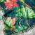 latest party wear blue tabby silk floral printed hand work saree for women