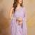 Chiffon Embroidery Zarkan Work Saree with Unstitched Blouse Piece