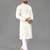 Classic designer soft cotton kurta for men's