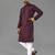 Classic designer soft cotton kurta for men's