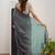 Tissue Cotton Handloom Saree with Printed Unstitched Blouse Piece