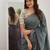 Tissue Cotton Handloom Saree with Printed Unstitched Blouse Piece