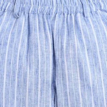 Blue cotton printed jogger for boys 2