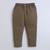 Brown cotton printed jogger for boys