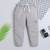 Grey cotton printed jogger for boys