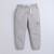 Grey cotton printed jogger for boys