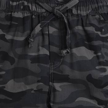 Grey cotton printed jogger for boys 2
