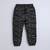 Grey cotton printed jogger for boys