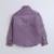 Purple cotton printed shirt for boys