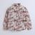 Brown cotton printed shirt for boys